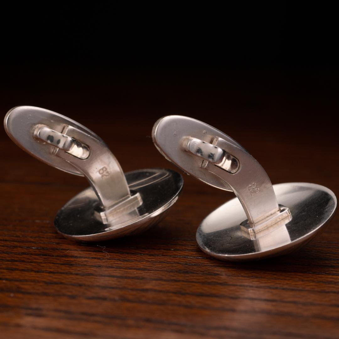 欧州王室と皇室のお墨付】箱取説有 ジョージジェンセン カフリンクス