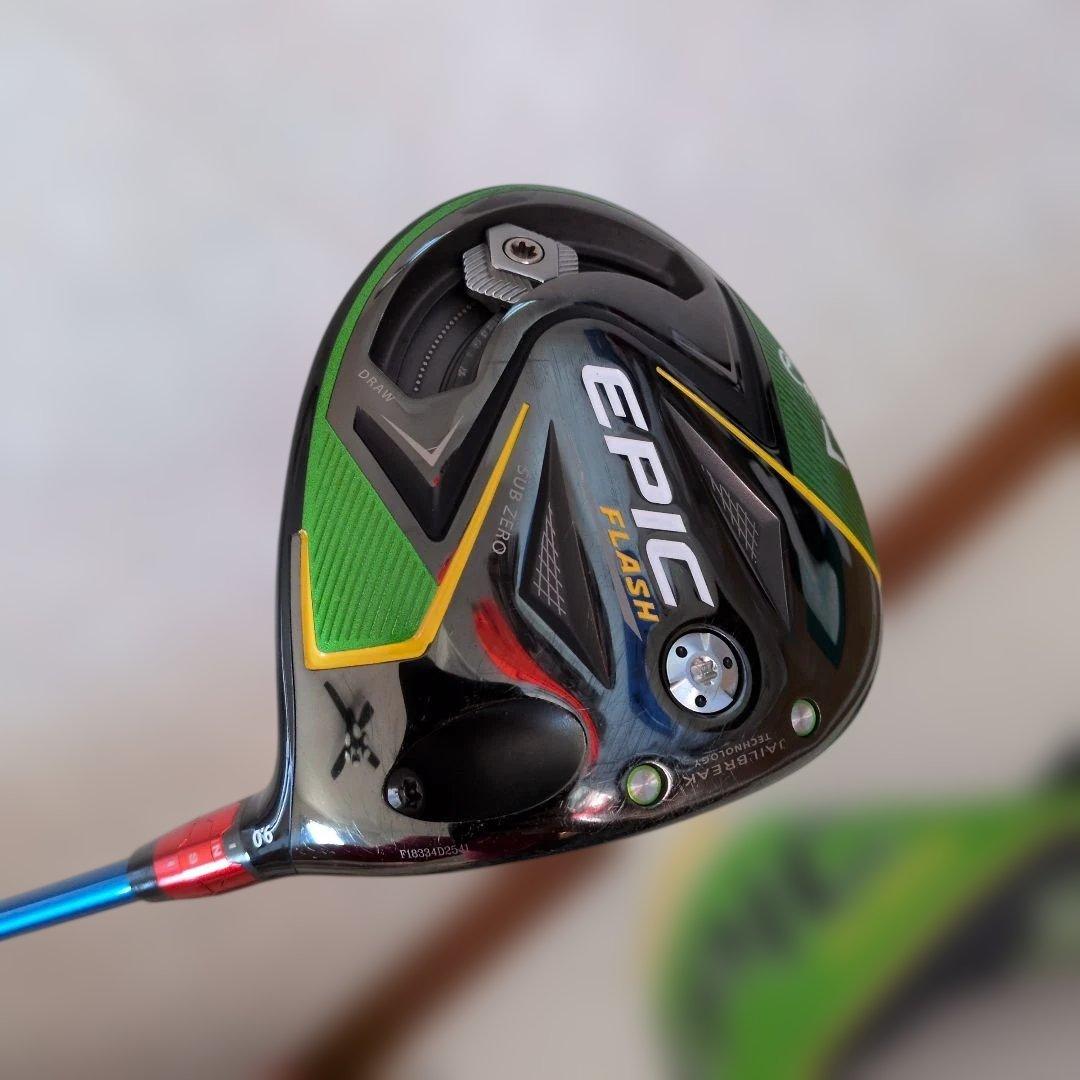 Callaway EPIC Flash 美品 TOUR-AD、GT-6S装着品。 Callaway EPIC Flash 美品 TOUR-AD、GT-6S装着品。 Callawayスリーブ