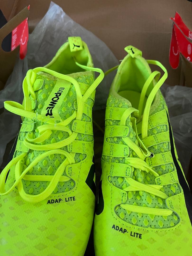 PUMA EVOSPEED Flesh FG 27.0cm おまけ1足付き