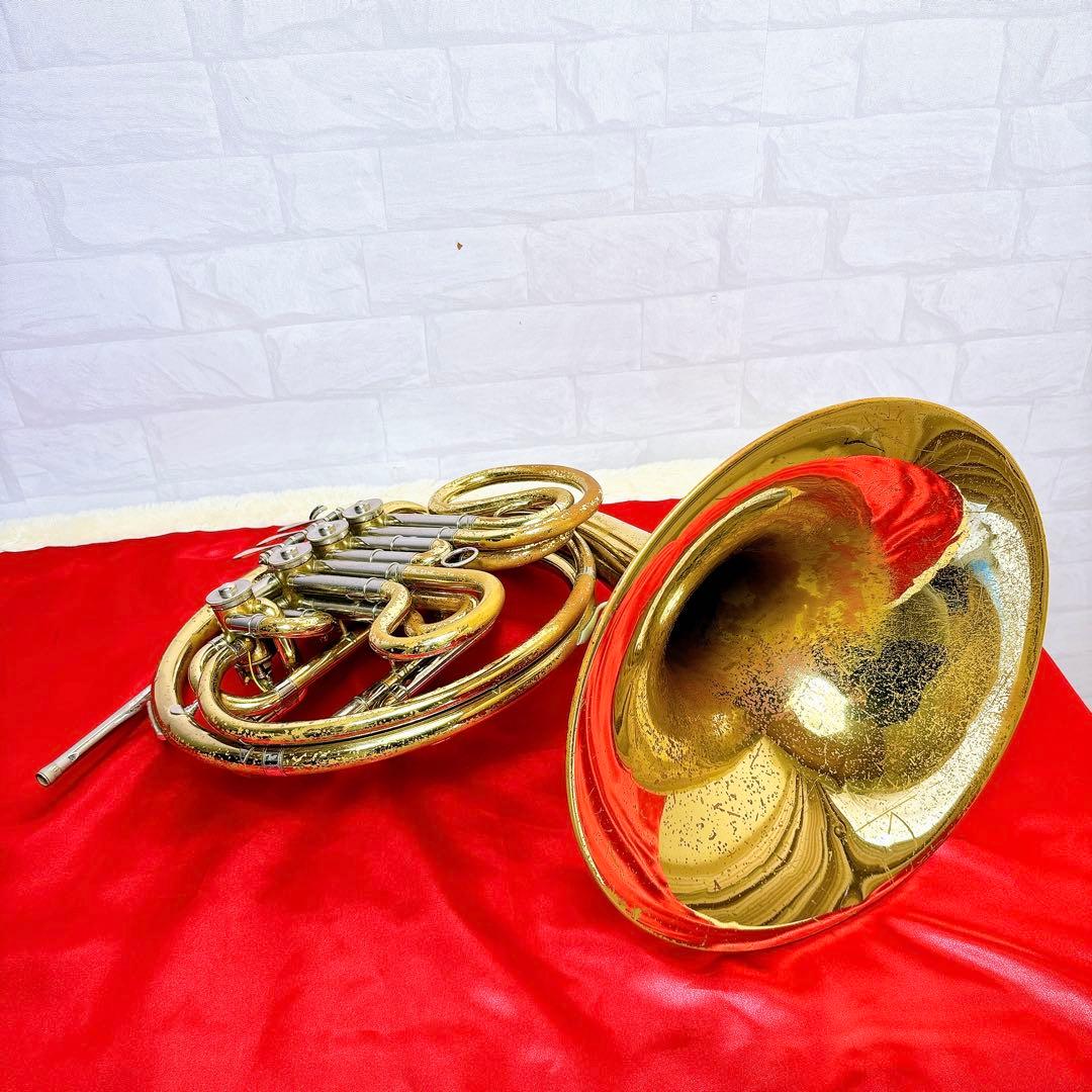 YAMAHA YHR 664 フルダブルホルン B♭管 、F管 マウスピース付き