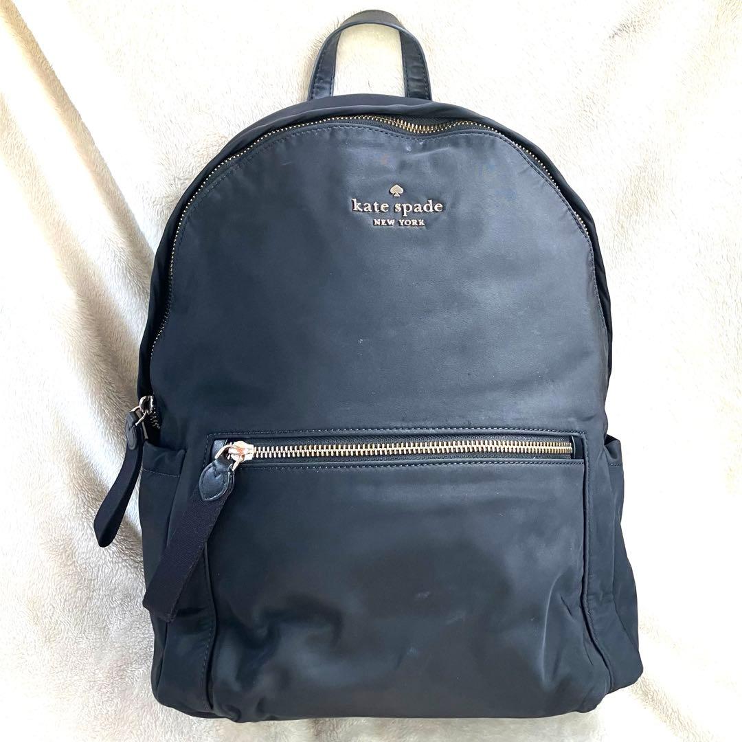【美品✨】Kate Spade ケイトスペード リュック チェルシー 黒 ケイトスペードニューヨーク kate spade new york kate spade ケイト