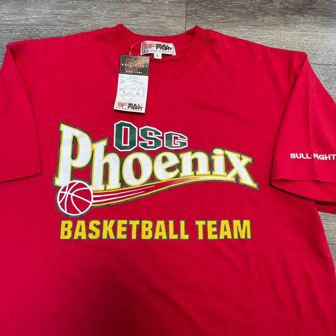 激レア デッドストックOSG Phoenix バスケットボール Tシャツ バスケットボール オンファイヤー Tシャツ / GS BASKETBALL ON FIRE