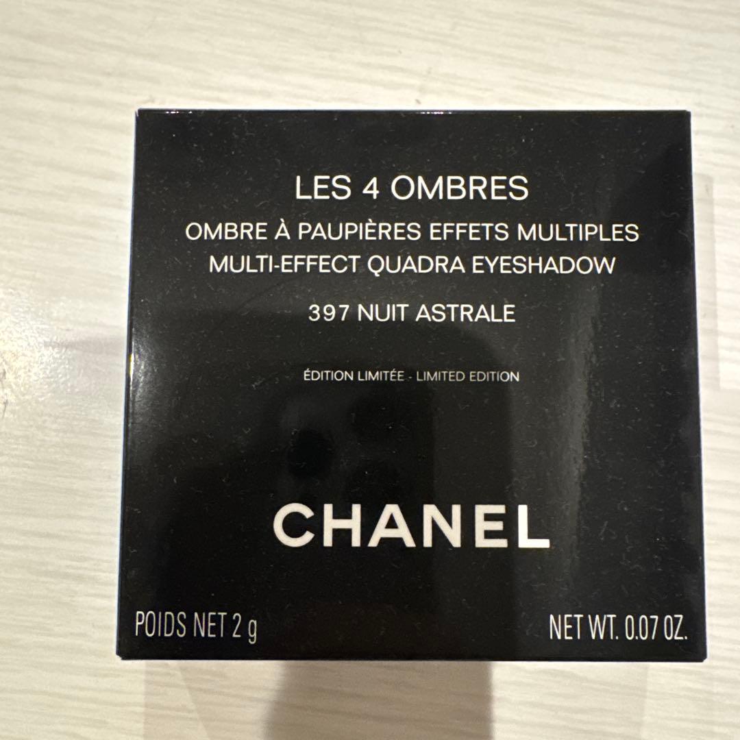 アイシャドウ CHANEL LES 4 OMBRES 397 NUIT ASTRALE LES 4 OMBRES NUIT ASTRALE Multi-effect quadra eyeshadow 397 - Nuit