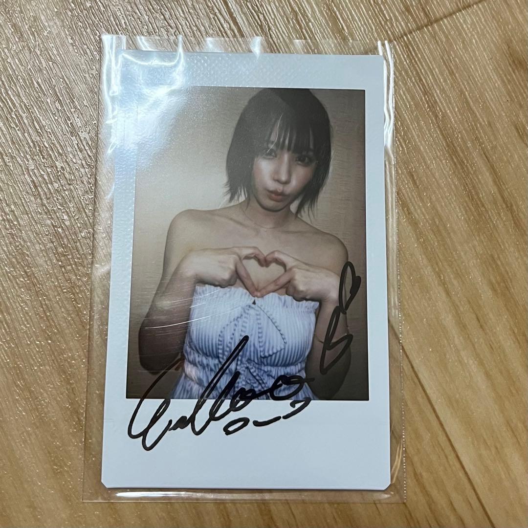 新品】えなこ⭐︎直筆サイン入りチェキ エピローグ 写真集 - メルカリ