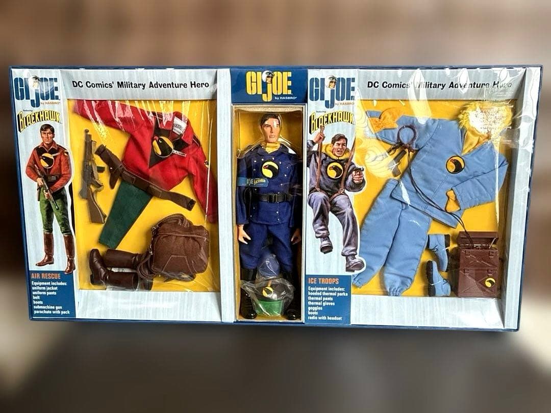 G.I. Joe Blackhawk 2002年限定品　ギフト•セット 特典付き GIJOE Blackhawk 12