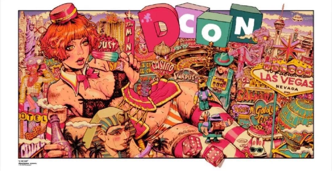 Designer-Con Rockin Jelly Bean シルクスクリーン Designer-Con Rockin Jelly Bean シルクスクリーン Rockin Jelly Bean