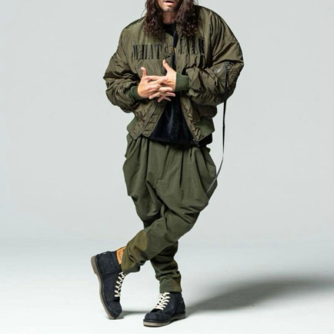 【美品】glamb グラム ドレープシモンジョッパーズ パンツ L glamb（グラム）の「Drape simon jodhpurs / ドレープシモン