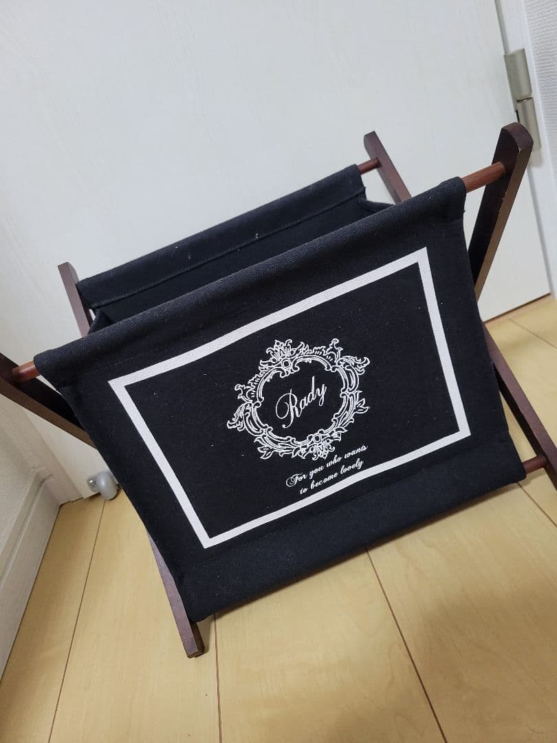 Rady ホテルシリーズ マガジンラック 収納 HAGiHARA（萩原） マガジンラック フラップ式 ディスプレイラック 2台