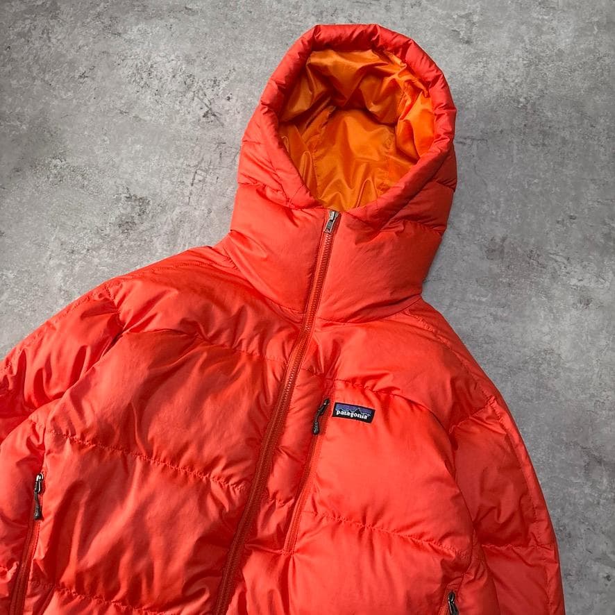 希少 パタゴニア フィッツロイ ダウン フーディ ダウンジャケット S