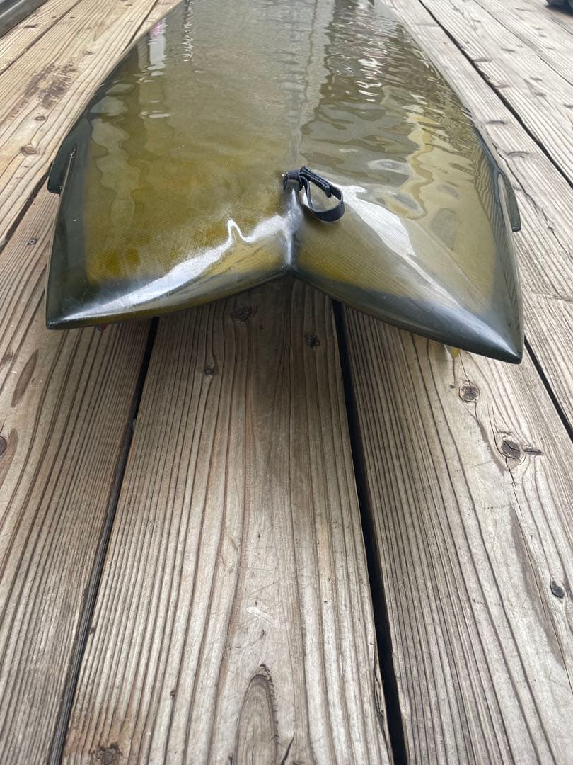 Kugenuma surfboards 6'4 フィッシュツイン ミッドレングス - メルカリ