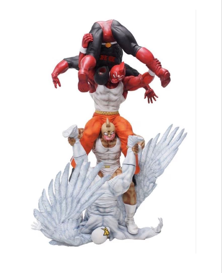 CCP キン肉マン　マッスドッキング　原作カラー【ジャンク品】 CCP 【キャスト製 】キン肉マン マッスルドッキング4体セット 特別