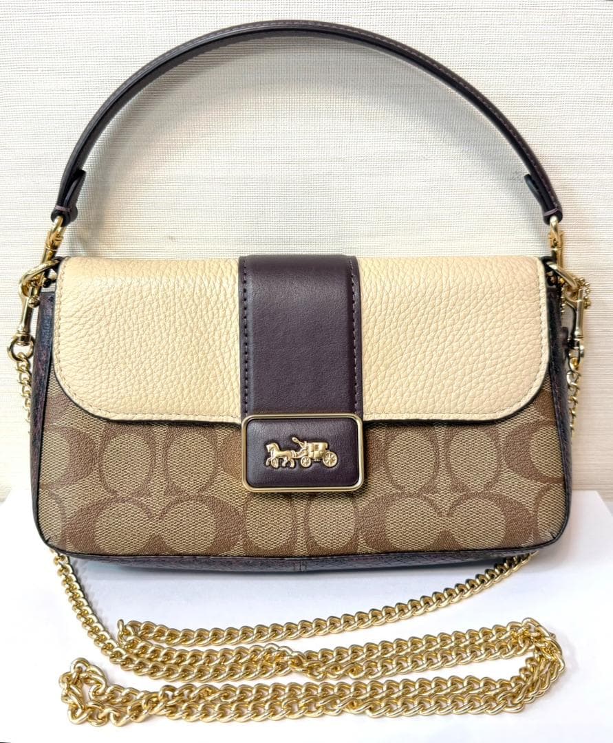 COACHコーチ ミニグレースクロスボディ シグネチャー キャンバス CC033 公式】コーチアウトレット | ミニ ローアン クロスボディ