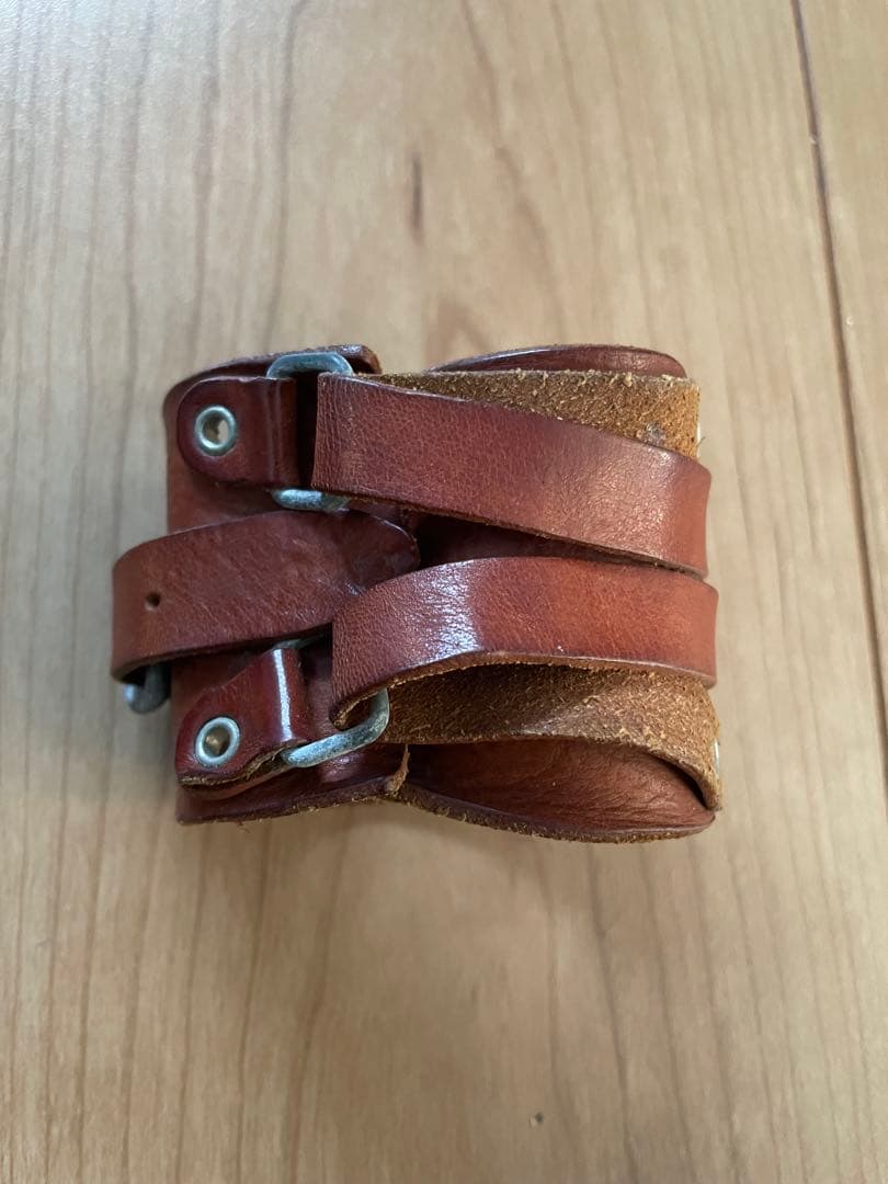 ピールアンドリフト PEEL＆LIFT leather wrist strap PEEL&LIFT leather wrist strap レザーリストバンド・black - tity