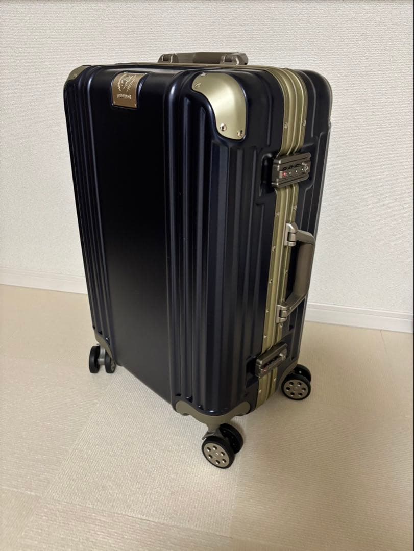 ネイビー アルミニウム合金 キャリーケース 楽天市場】アルミスーツケース キャリーケース 18インチ TSAロック