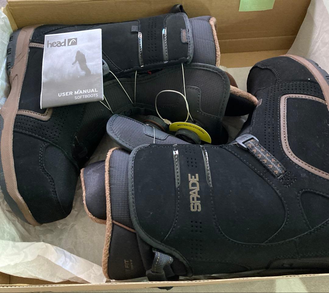 ヘッド Head SPADE スノーボードブーツ 26cm HEAD（ヘッド） 半額以上 25-26 冬新作 スノーボード 3点セット