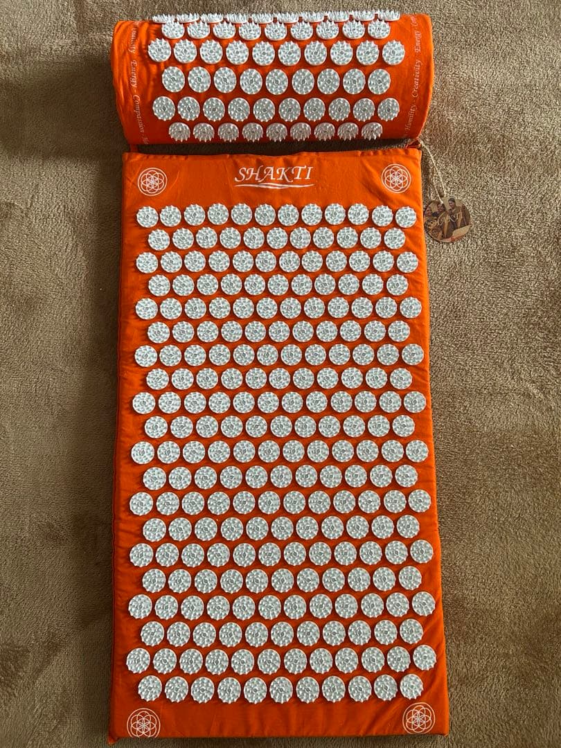 シャクティマット　強度オリジナル Amazon | 【正規品】シャクティ 指圧マット・枕 究極セット レベル②