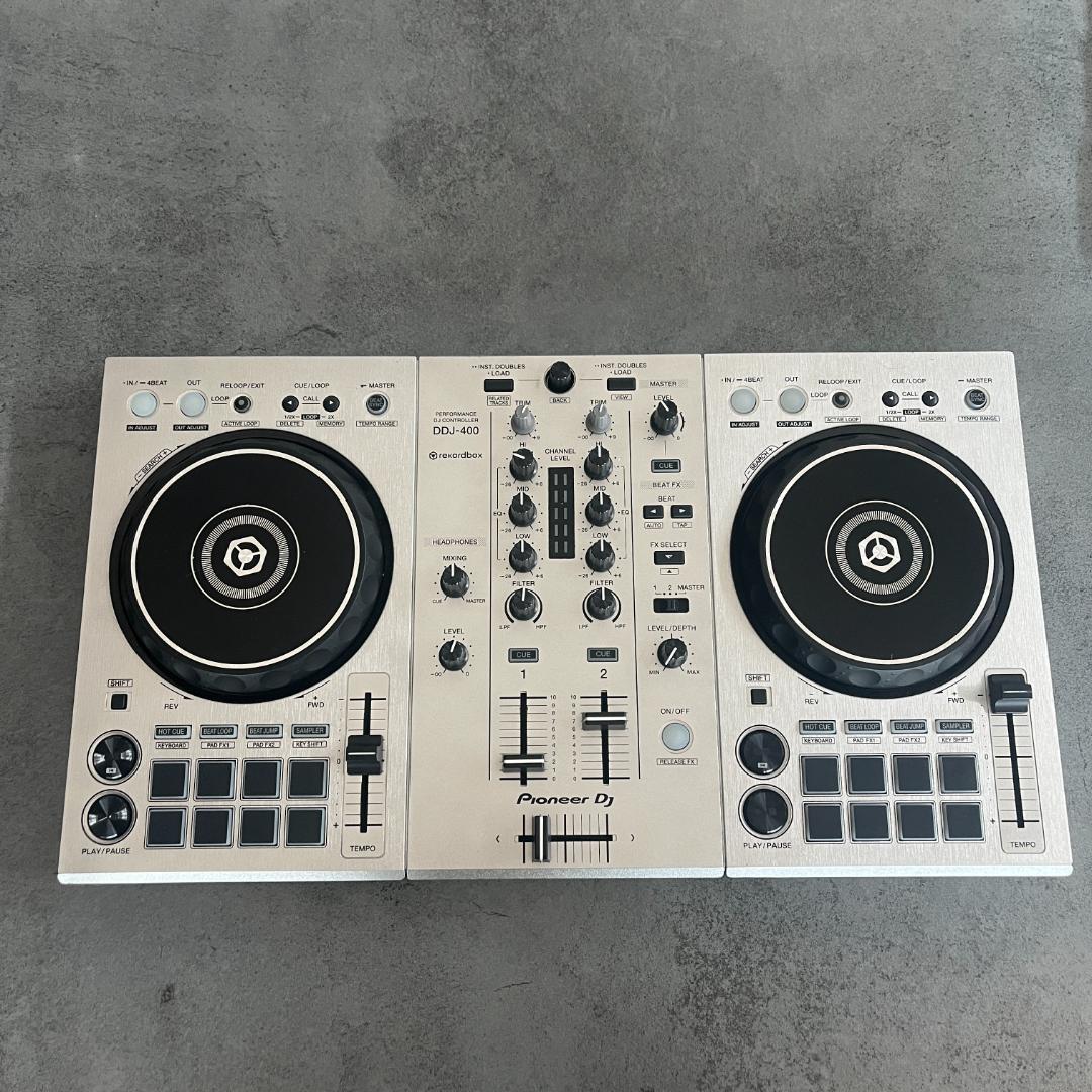 Pioneer DJ DDJ-400-S DJコントローラー シルバー - メルカリ