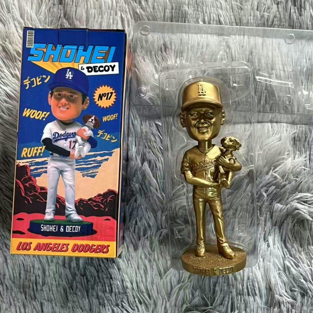 金色 大谷翔平 デコピン バブルヘッド 来場者限定 スタジアム配布
