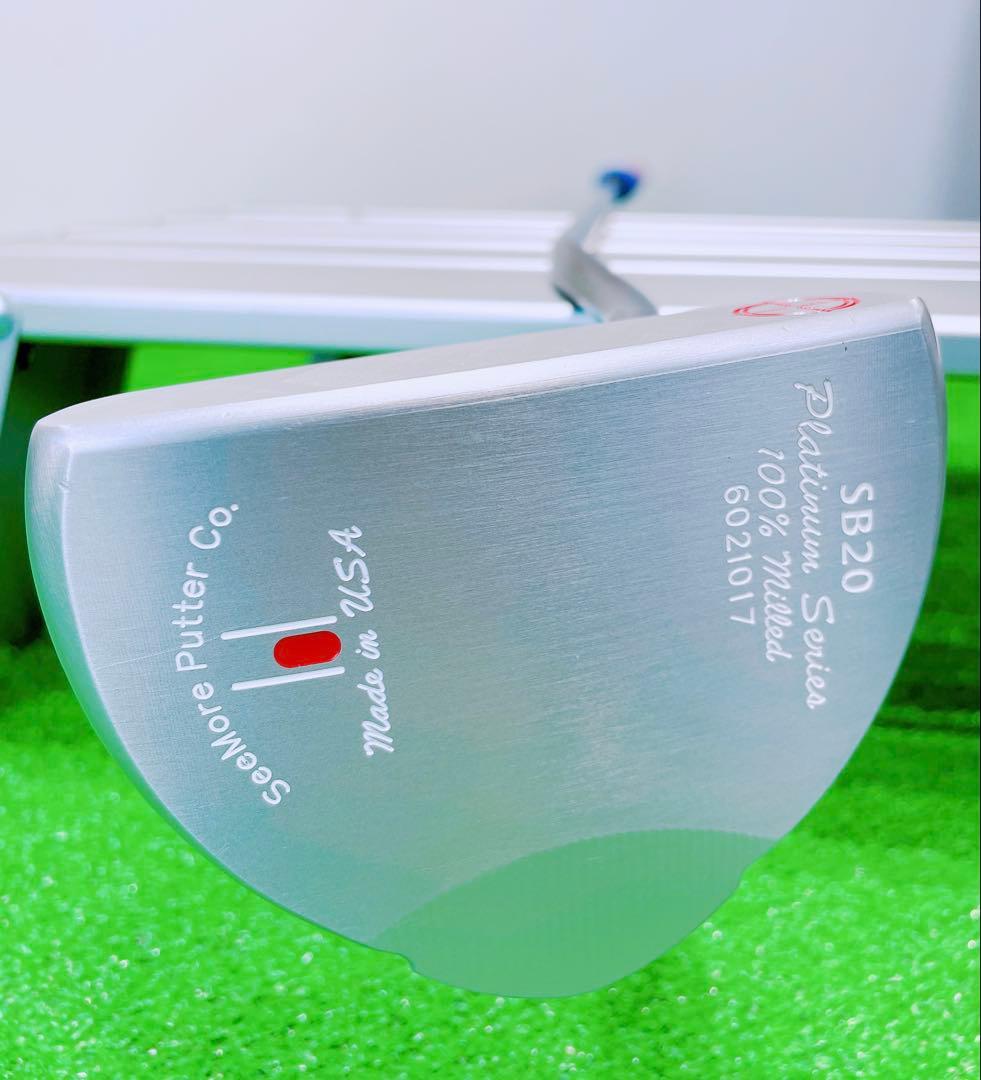 ☆希少☆SeeMore SB20 パター シーモア 34インチ Platinum - メルカリ