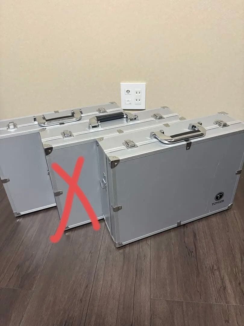 【送料込み】TOYGER トイガー　トレカ用 アタッシュケース 2箱セット トレカケース アタッシュケース カードケース 超大容量 CEO Storage TC