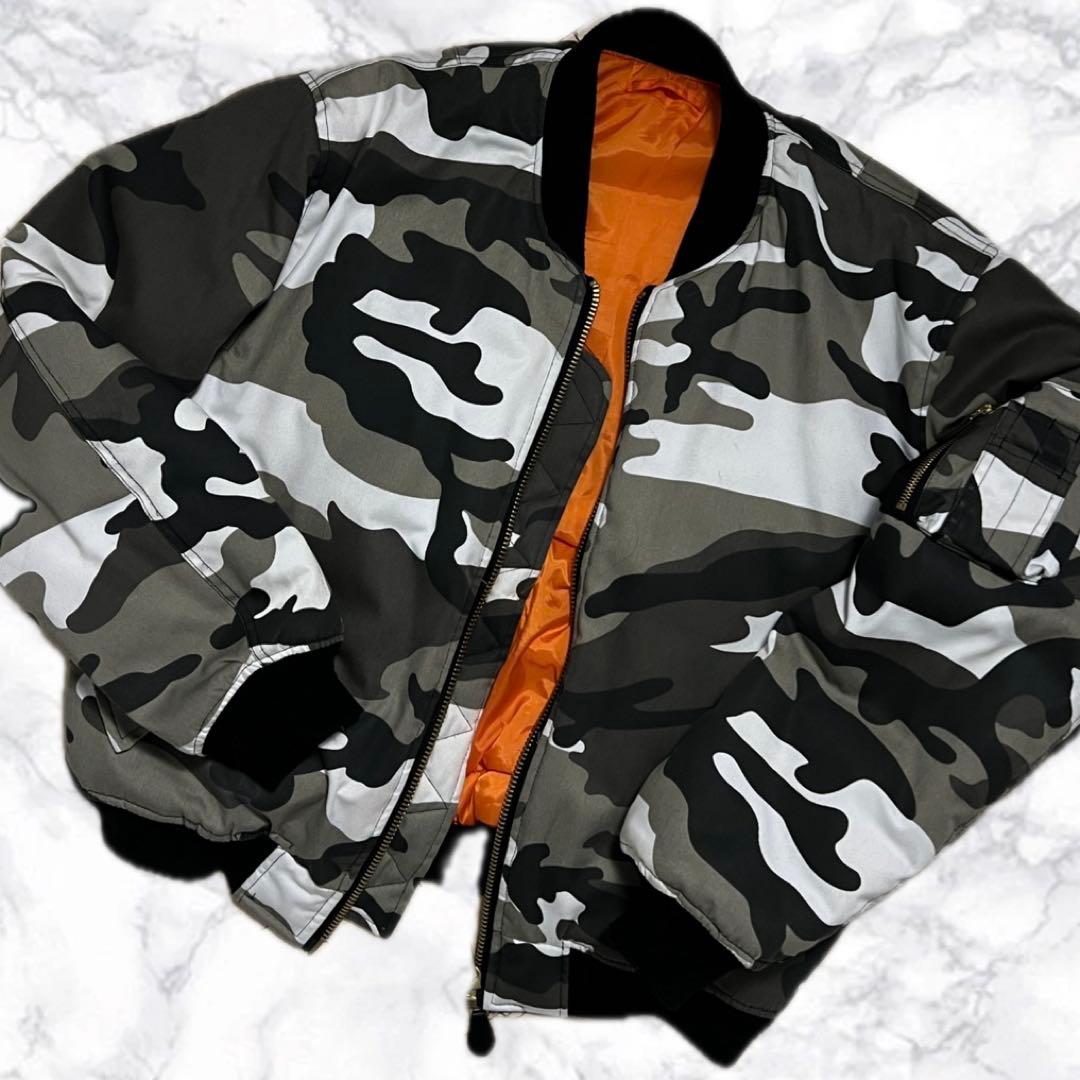 《お値下げ可能》Fostex garments アーバンカモ MA-1