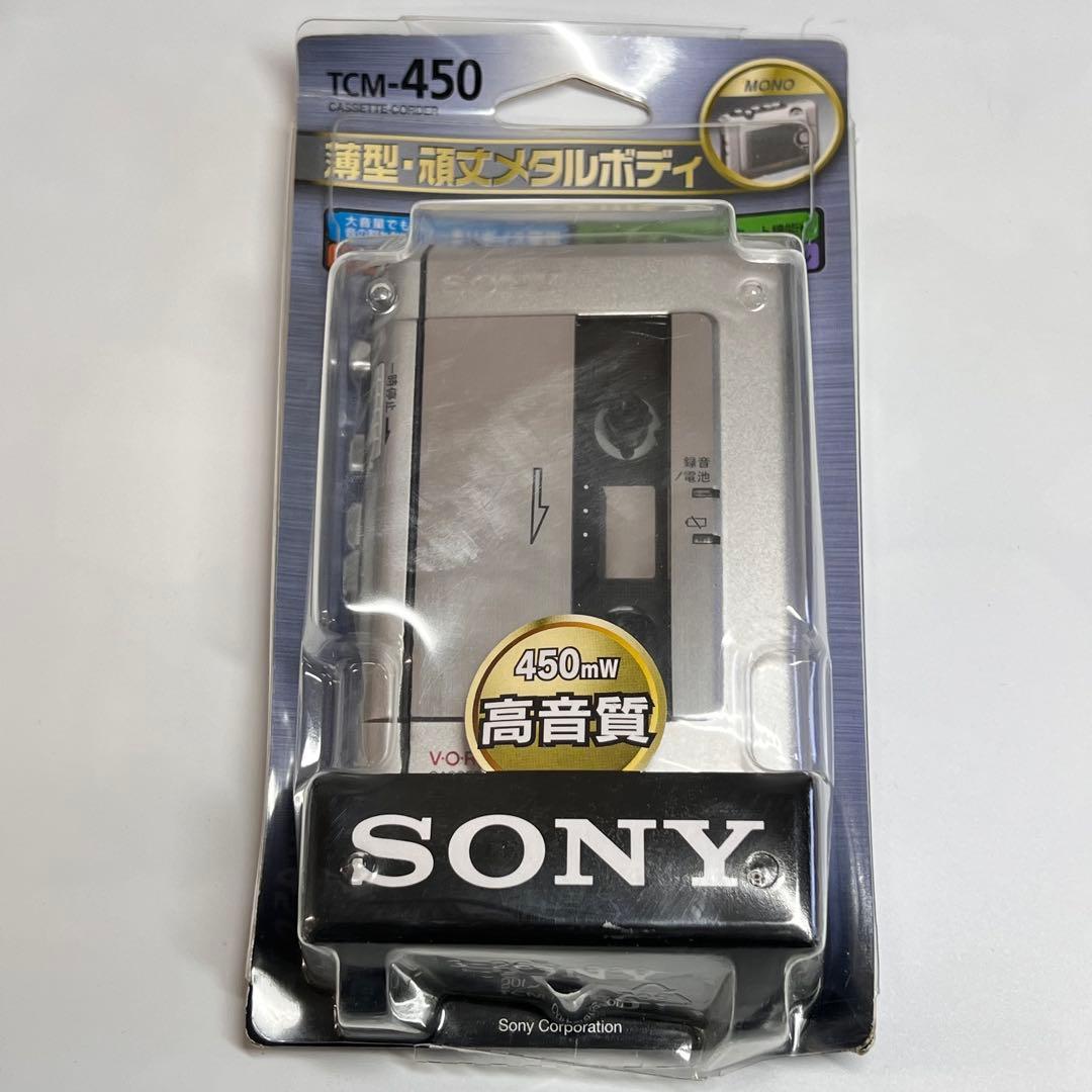 【未開封】 ソニー SONY TCM-450 カセットレコーダー SONY TCM-450 WALKMAN Cassette Tape Recorder Player Portable