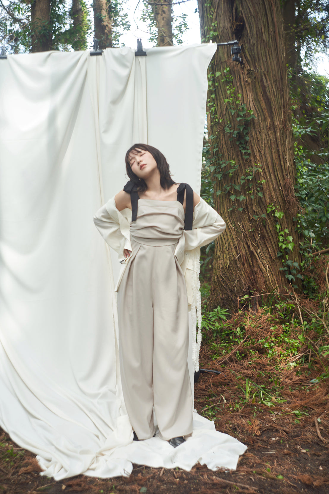 ribbon shoulder combinaison – andequal