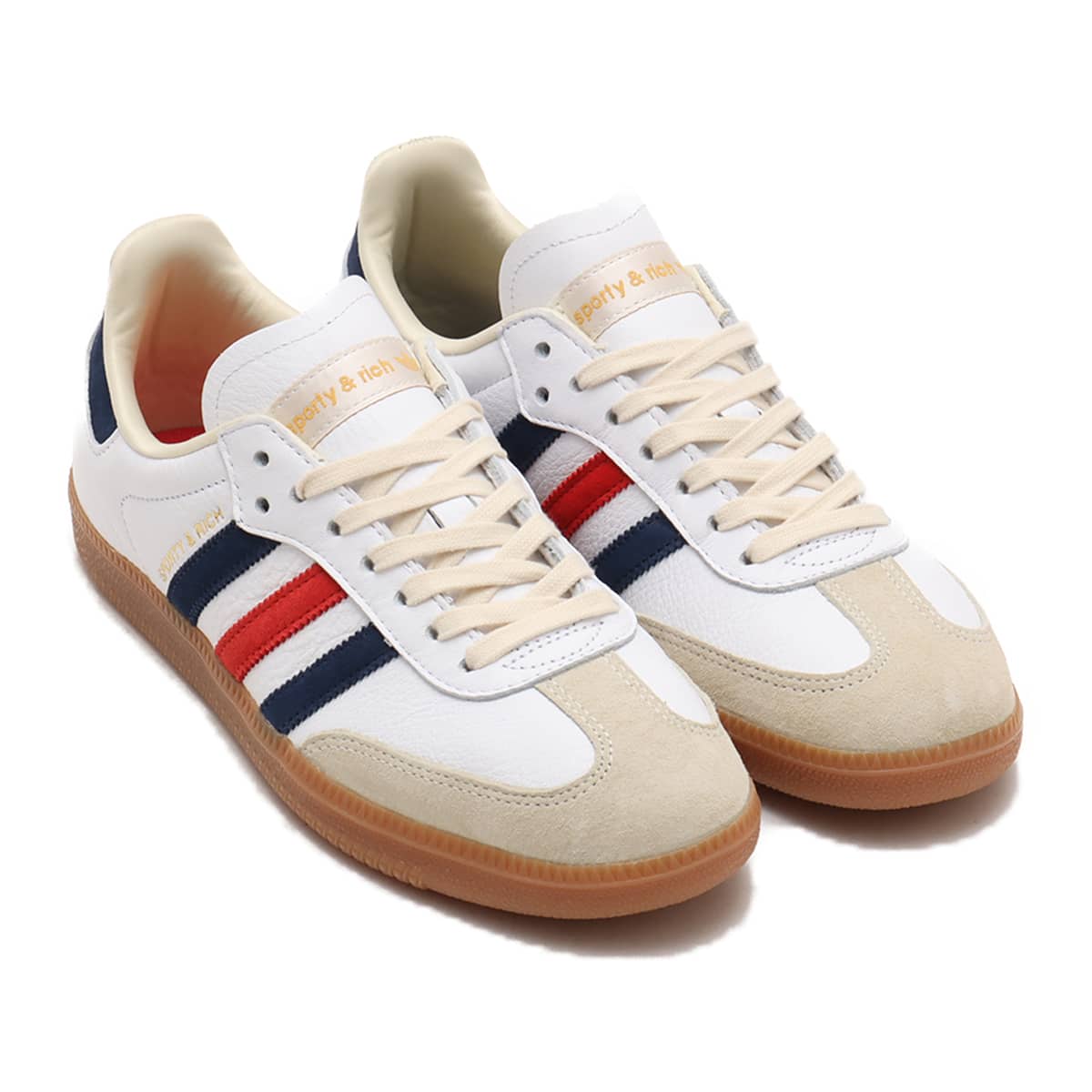 adidas SAMBA OG SPORTY&RICH FTWWHT/NINDIG/COLLEGRED （アディダス