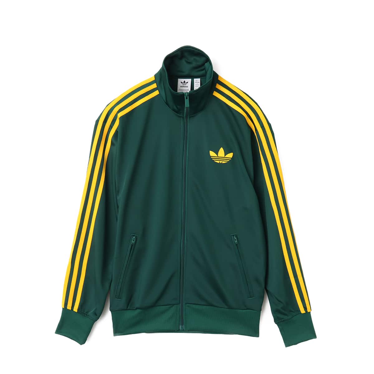 adidas FIREBIRD LOOSE TRACK TOP カレッジグリーン/クルーイエロー
