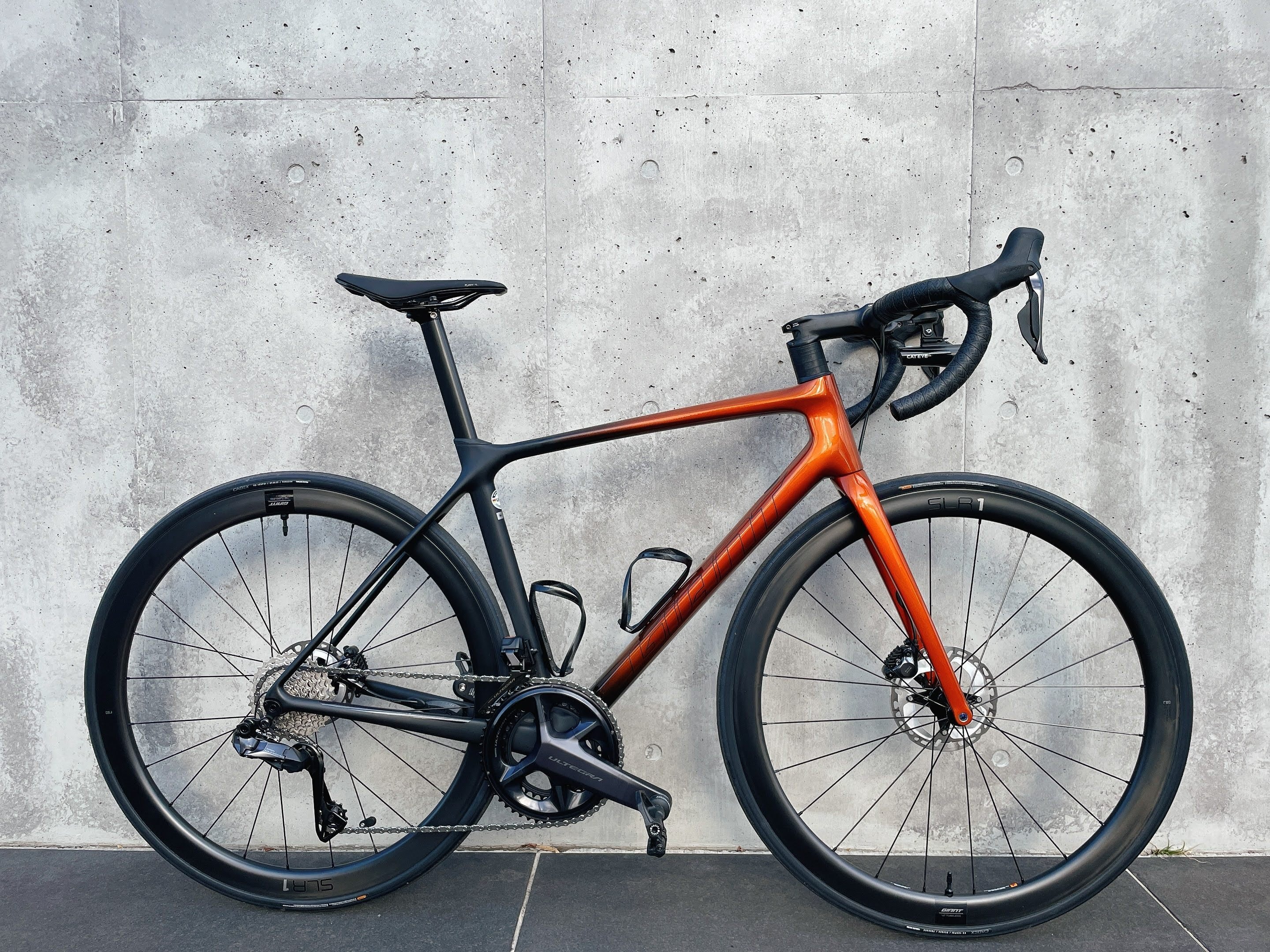 お客様バイク紹介 GIANT TCR ADVANCED PRO 0 Ultegra Di2｜BIKE SHOP