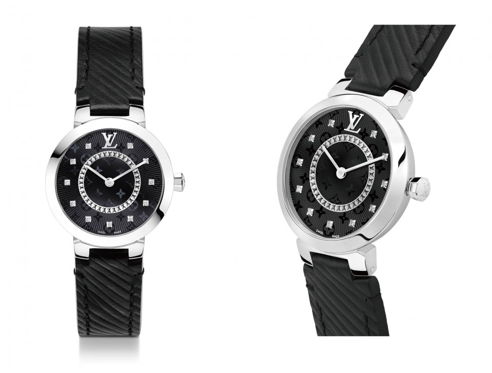 特】タンブールPMストラップ モノグラム ヴェルニ R15221ブラック 特