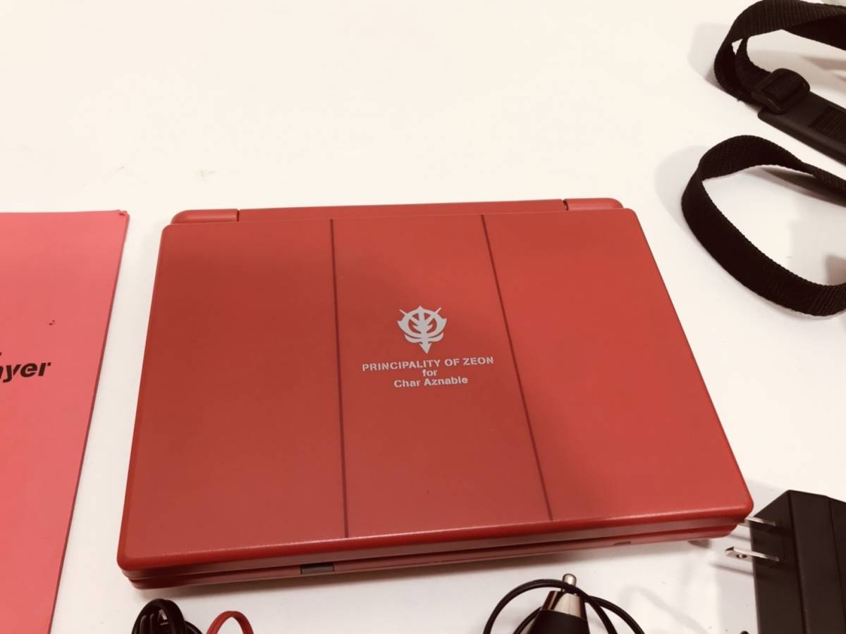 シャア専用 DVDプレイヤー】シャア専用 ポータブルDVDプレイヤー BCHW