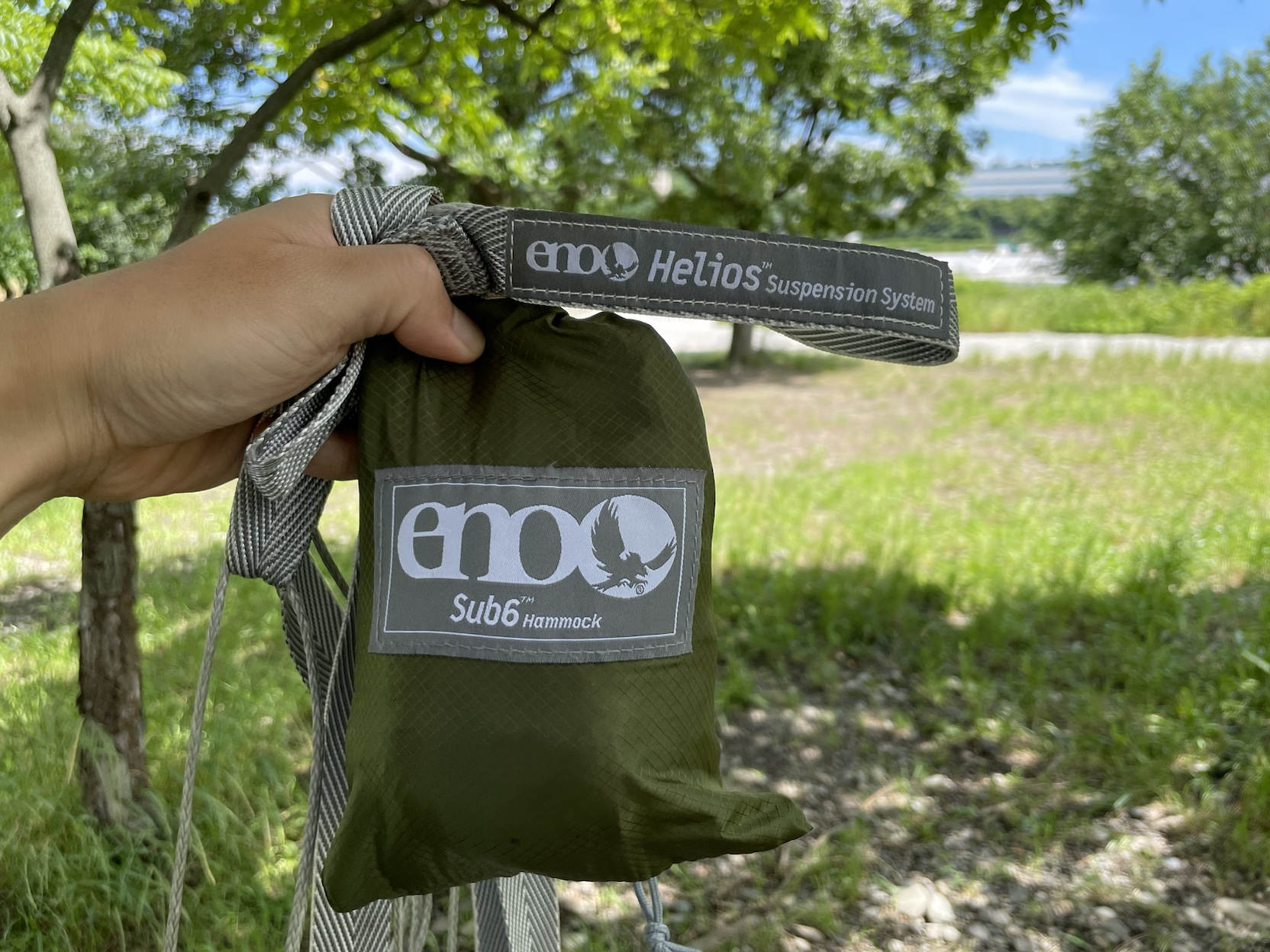 JINDAIJI MOUNTAIN WORKS* PB camp hammock & UL woopie tree strap