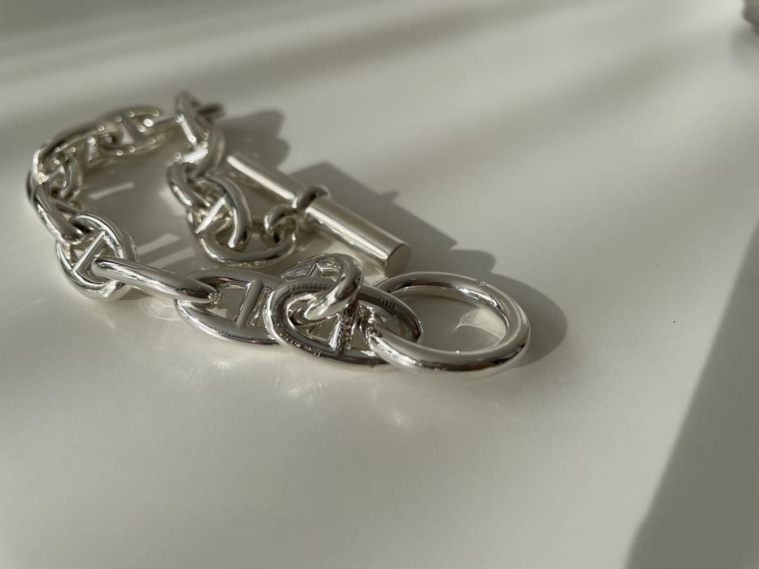 エルメス シェーヌダンクル GM 14コマ 【鑑定書付】 HERMES