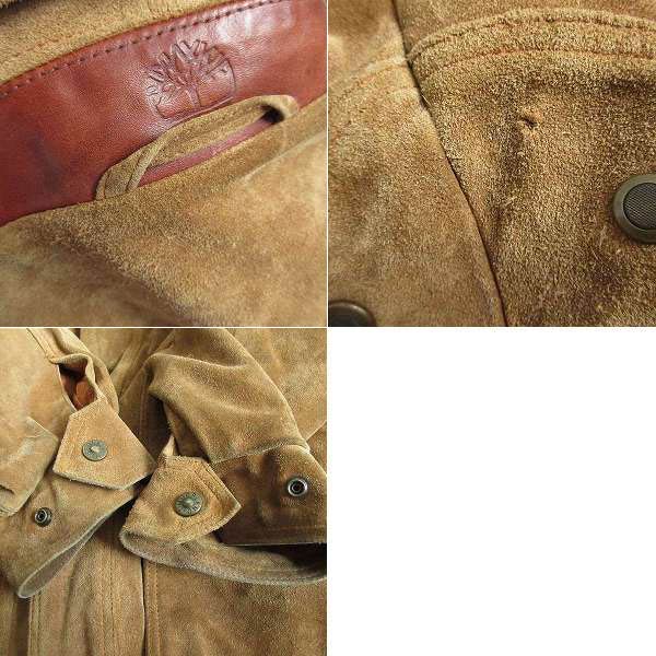 Timberland ティンバーランド スエード ハンティング ジャケット 茶系