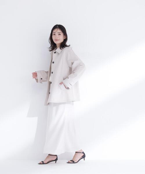 ◇ステンカラーハーフコート（ステンカラーコート）｜NATURAL BEAUTY