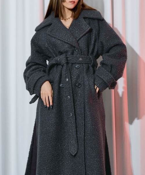 Multi-use deep slit ロングコート（その他アウター）｜Ezick