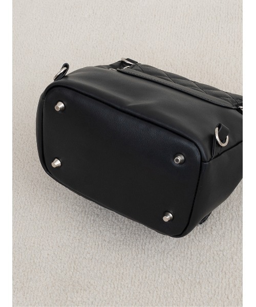 キルティングビジューミニリュック（バックパック/リュック）｜Darich