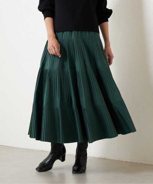 プリーツティアードスカート（スカート）｜BEARDSLEY（ビアズリー）の