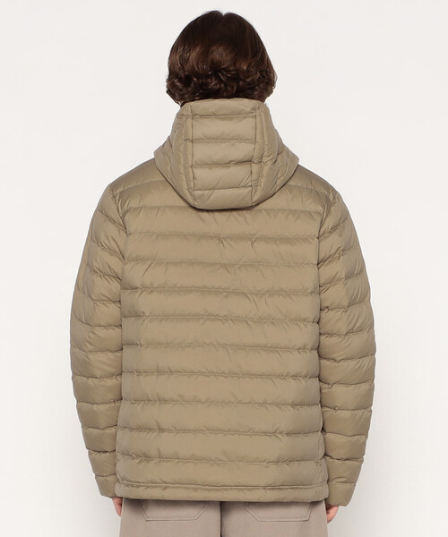 MEN'S NYLON TAFFETA MIDDLE DOWN HOODED JACKET（ダウンジャケット