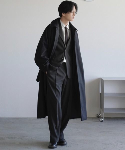 ただただ美しい。洗練されたWYMならではのコート。ファッション初心者