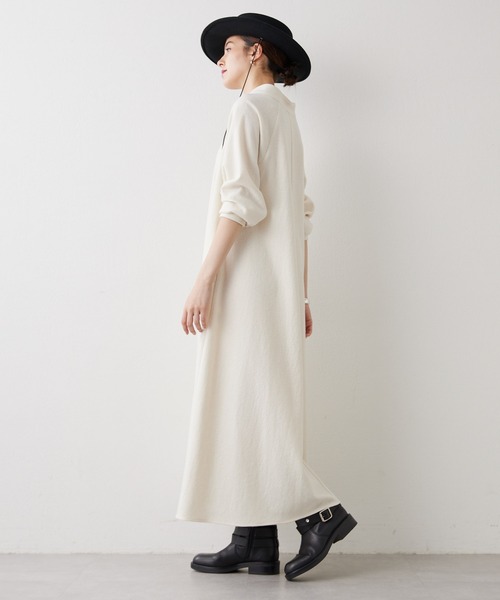 ウール天竺ワンピース（ワンピース）｜Whim Gazette（ウィムガゼット