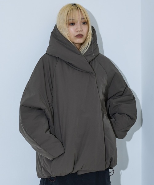 中綿 ボリューム フード ブルゾン（ダウンジャケット/コート）｜NOMINE