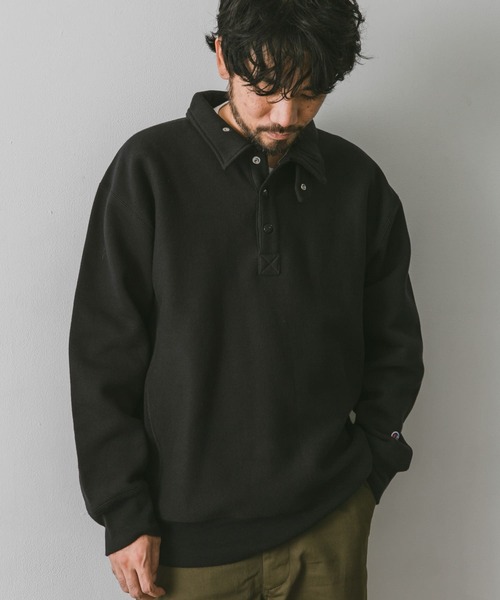 セール】『別注』Champion×DOORS RW HALF SNAP SWEAT（スウェット