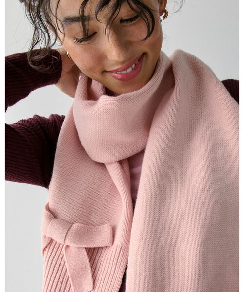 セール】ニット ボウ スカーフ（マフラー）｜kate spade new york