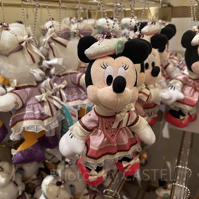 ミニーぬいぐるみバッジ(パルパルーザ第3弾グッズ)| キャステル