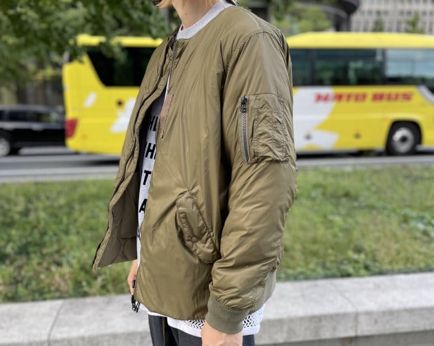 TAION × BEAMS LIGHTS / 別注 ミリタリー リバーシブル インナーダウン