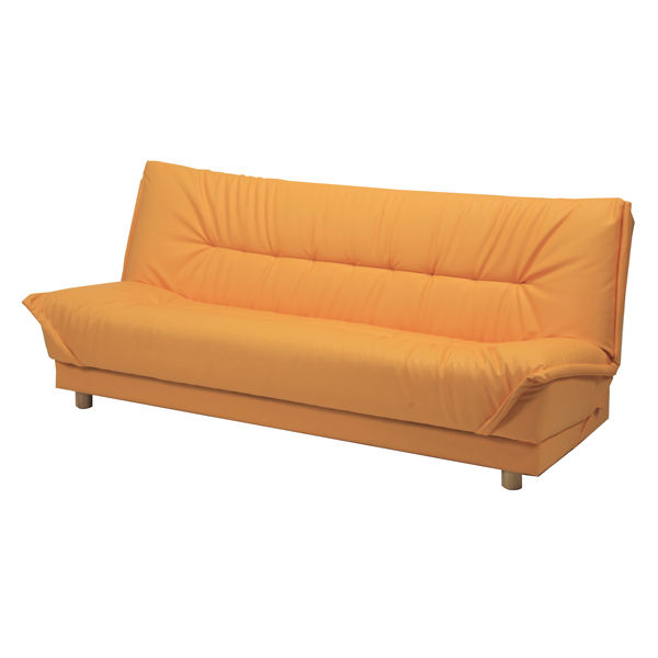 三和製作所 ソファーベッド オレンジ 00000541（直送品） - アスクル