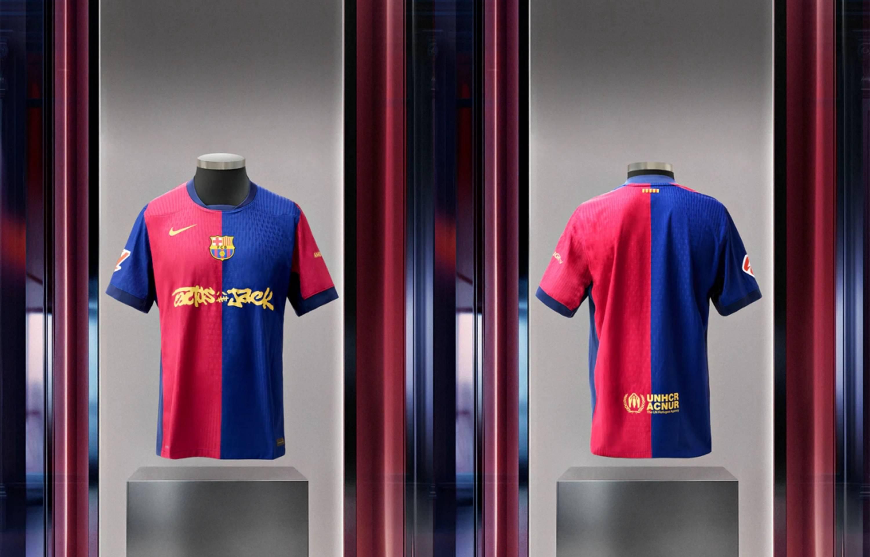 海外5/2・5/9発売｜Travis Scott Cactus Jack × Nike × FC Barcelona