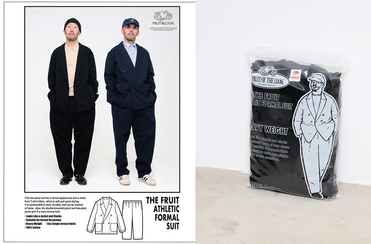 FRUIT OF THE LOOM × 金子恵治の最新コラボ！Athletic Formal Double